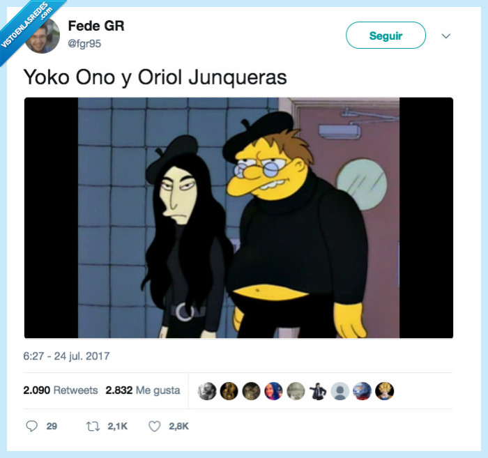 yoko ono,barney,junqueras