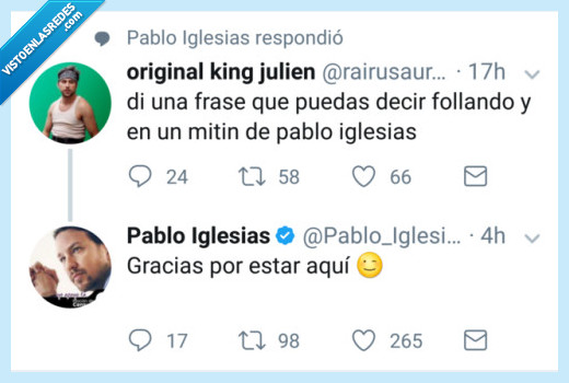 pablo iglesias,responder,preguntar