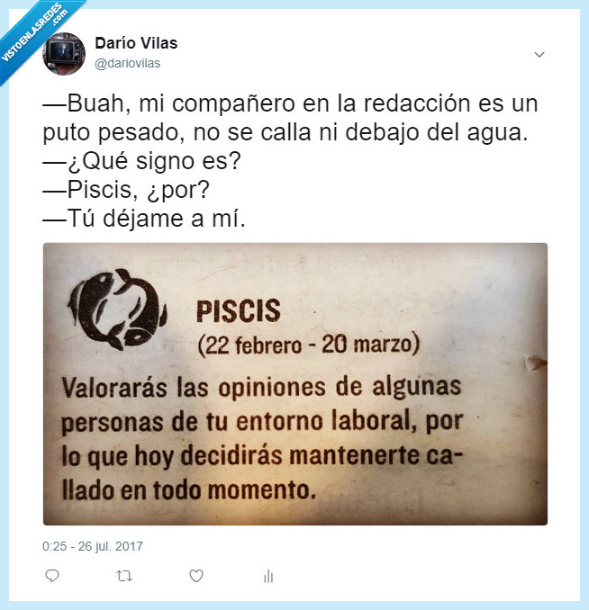 horóscopo,Piscis,pesado