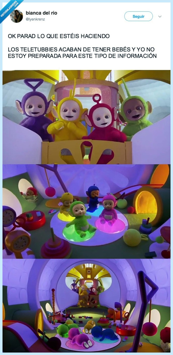 telettubies,bebes,parir
