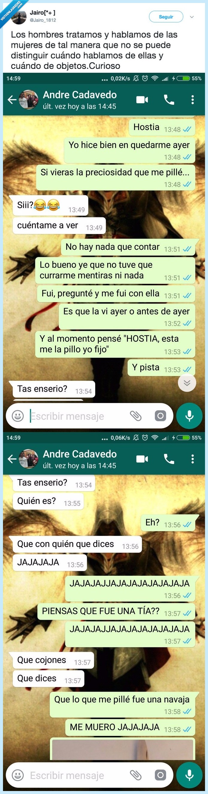 mujeres,objetos,hombres