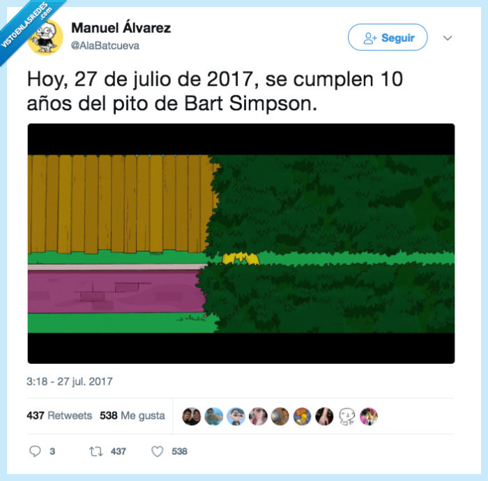 bart,película,10 años