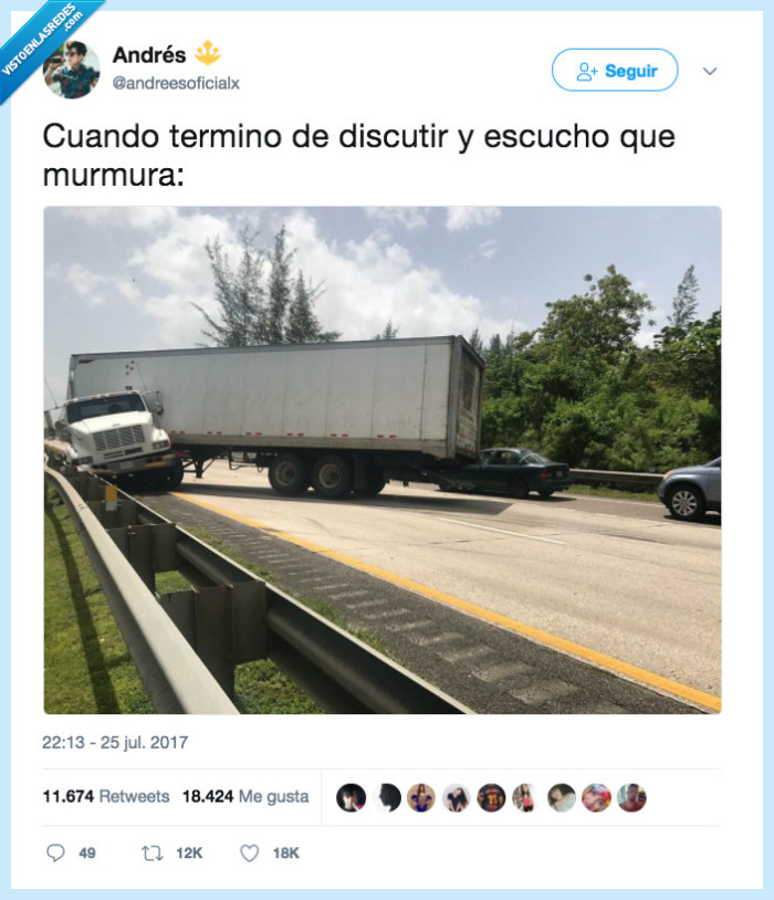 camión,discutir,bajini