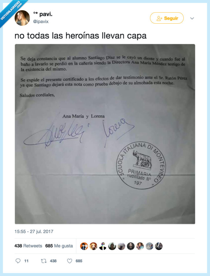 maestra,testimonio,raton perez