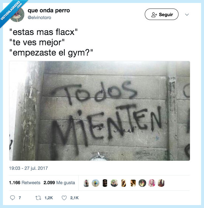 mentir,guapo,gym