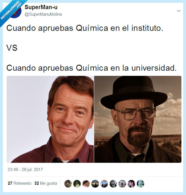 walter white,malcolm,química,instituo,universidad