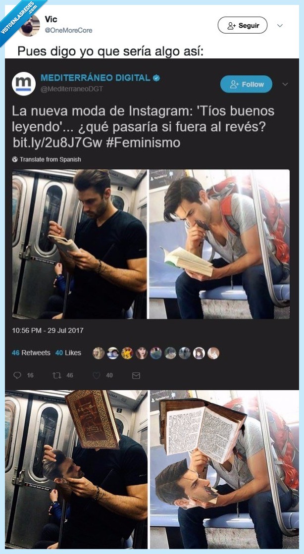 libro,cabeza,leer,al revés