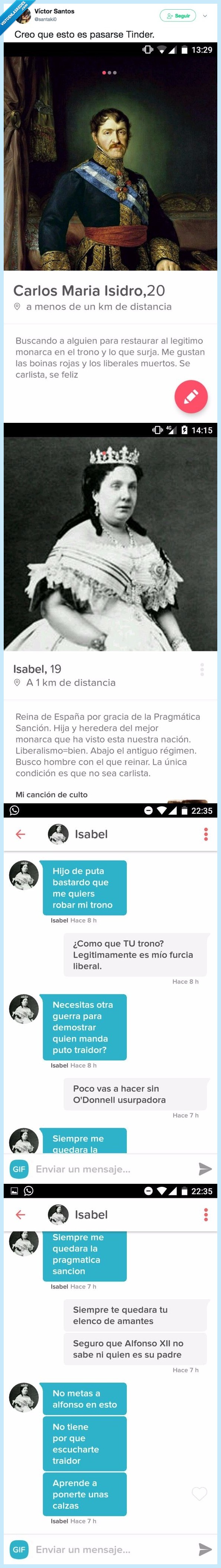 tinder,pasar,isabel,carllos maria