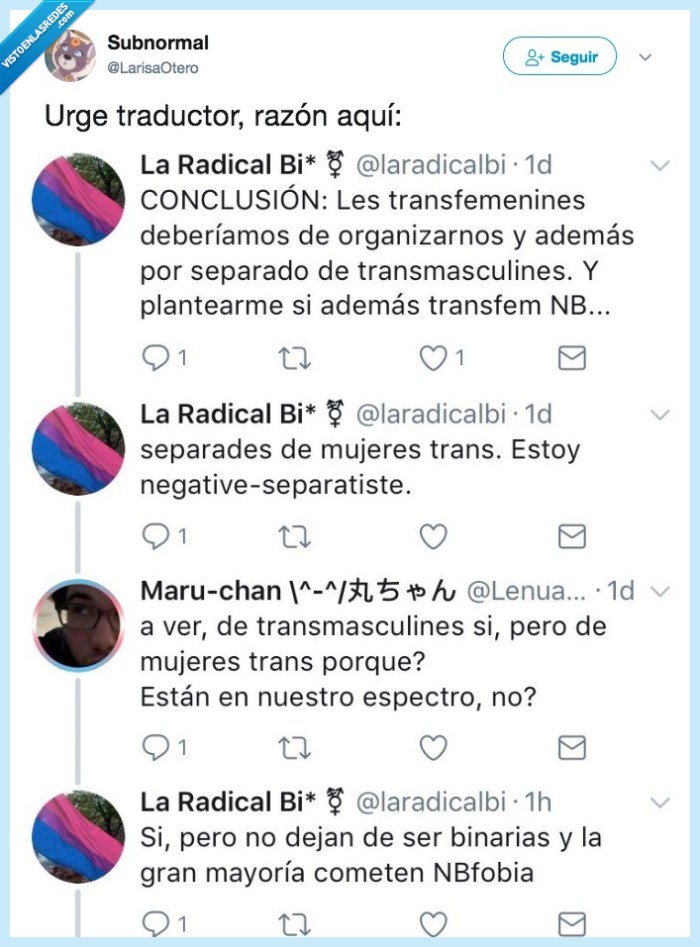 no hay quien lo entienda,no te esfuerces,WTF?,género