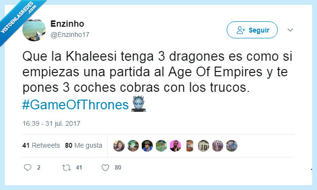 Juego de Tronos,Age of Empires,Khaleesi,dragones,trucos