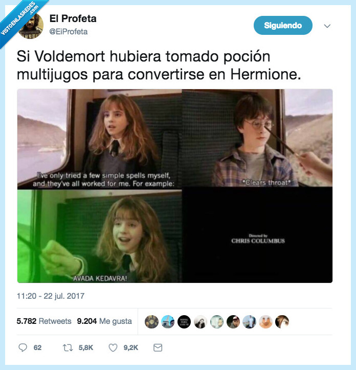 hermione,voldemor,poción