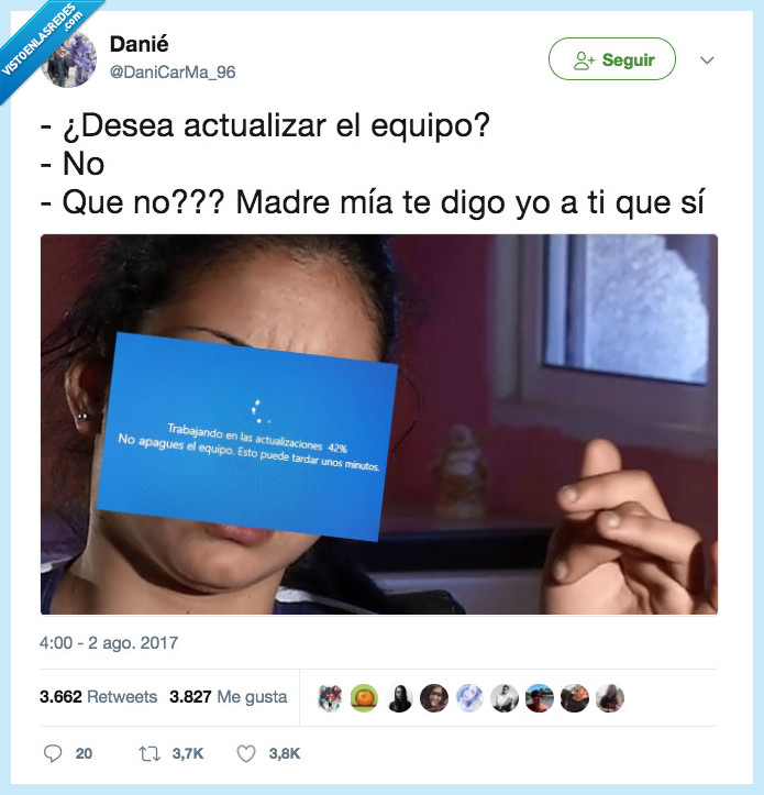 actualizar,windows,dakota