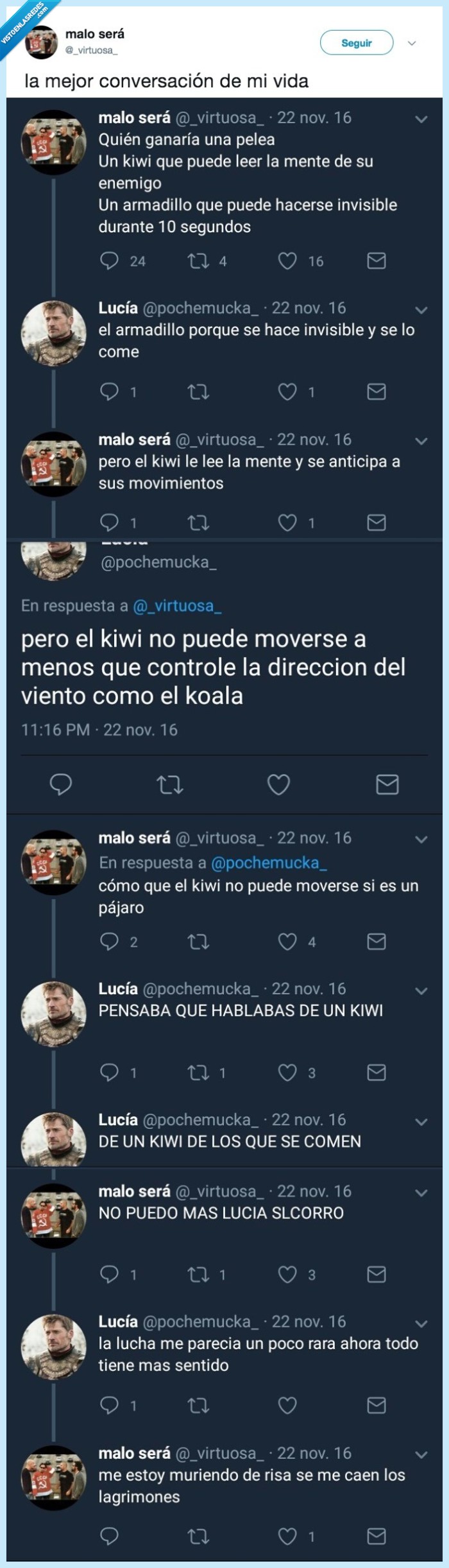 twitter,reír conversación
