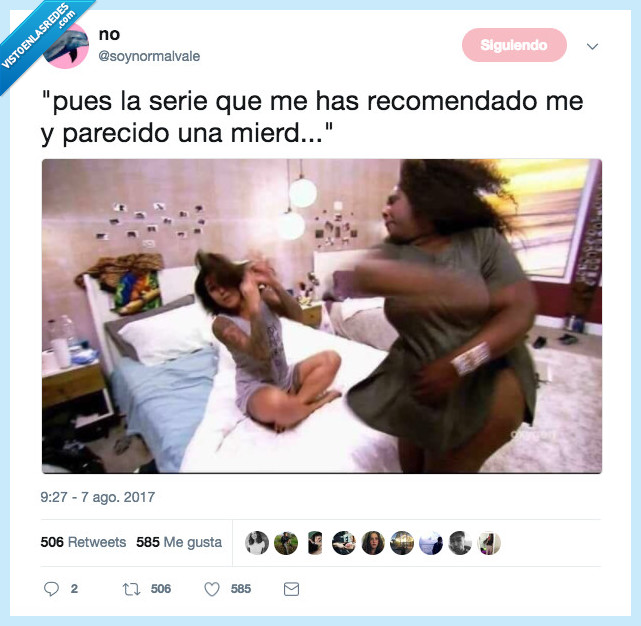 gustar,serie,recomendar