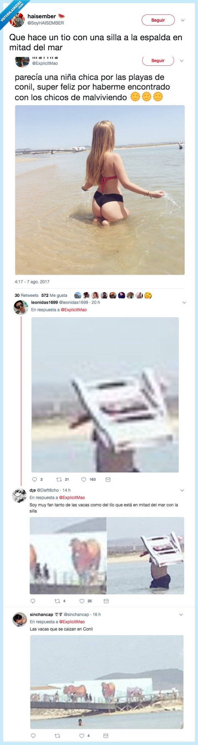 foto,chica,mar,mirar