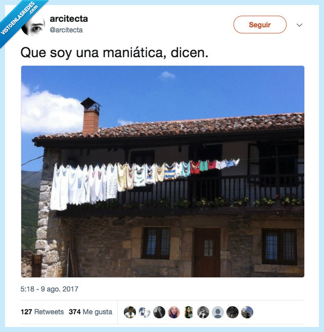 maniática,orden,tender,ropa