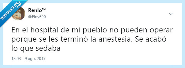 chiste,sanidad,hospital,anestesia