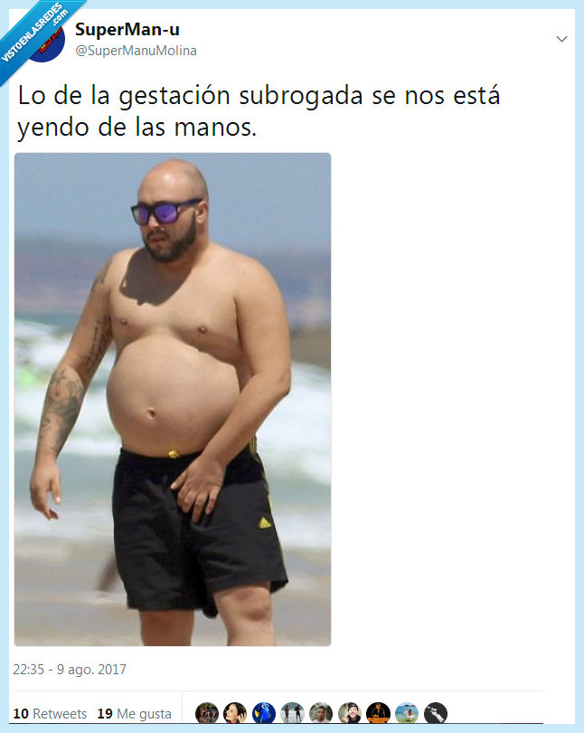 gestación subrogada,paquirrín,barriga