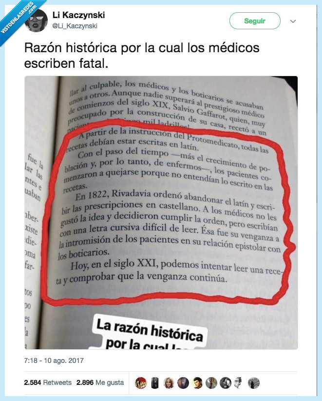 venganza,médico,razón