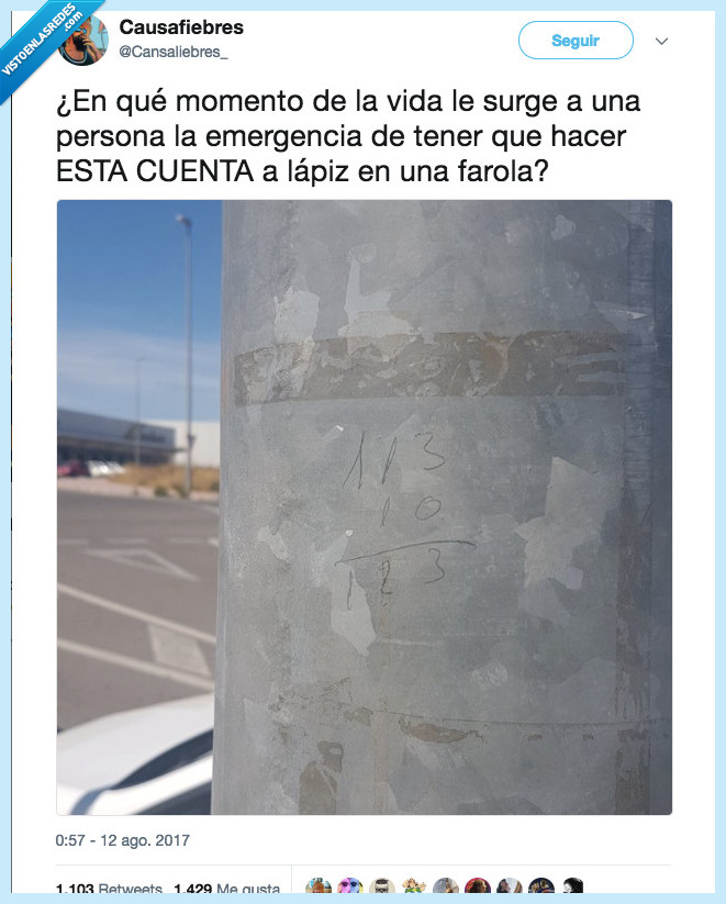 farola,penoso,ser,cálculo mental