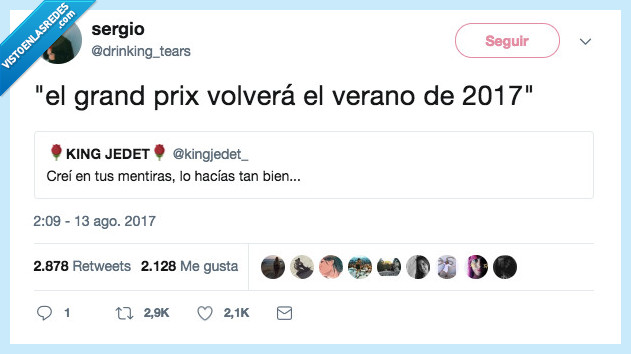 grand prix,mentiras,hacer