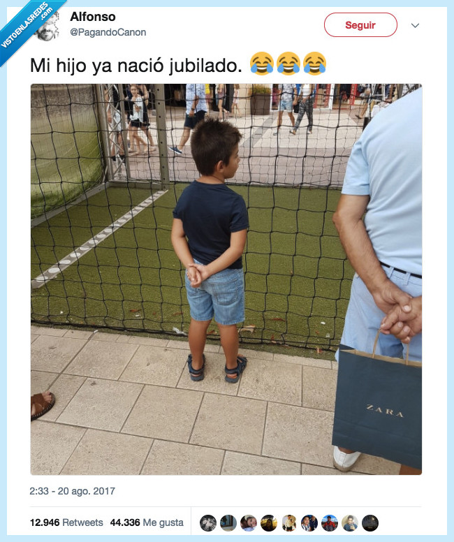viejoven,jubilado,niño