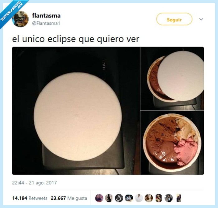 ecplise,twitter,helado