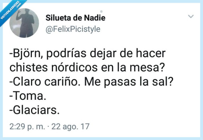 Chiste,malo,n&oacute;rdico,fr&iacute;o,juego de palabras