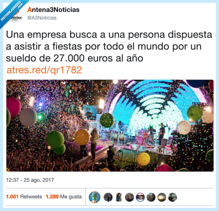 trabajo,donde,enviar cv,vlogger