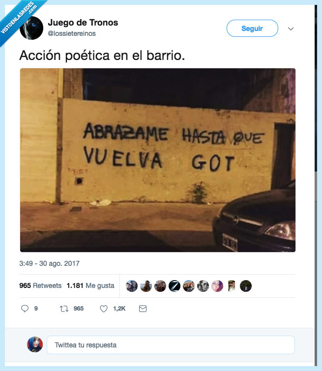 got,siete reinos,acción poética
