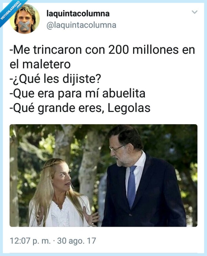 Légolas,ladrón,Venezuela