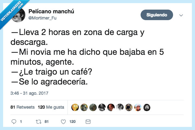 carga,descarga,novia,café