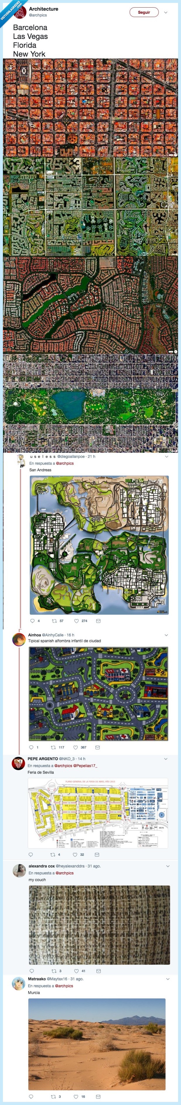 barcelona,murcia,mapas,feria