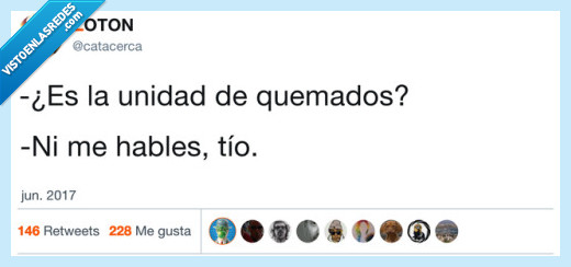 hablar,tio,unidad,quemados