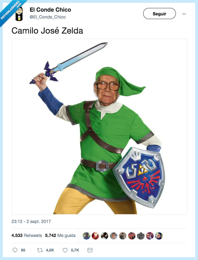 chiste,malo,no es zelda es link,lo hemos pillado,mal