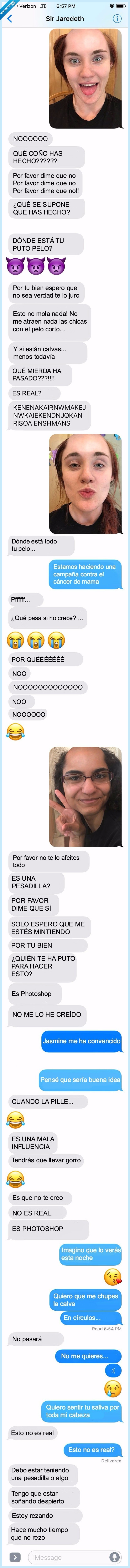 novio,calva,reacción,para matarla