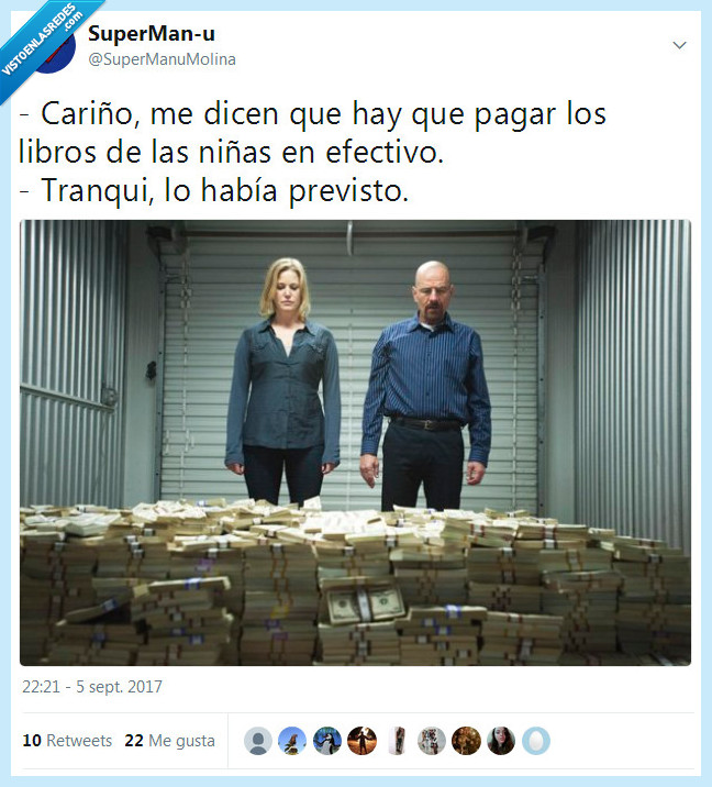 breaking bad,libros,colegio