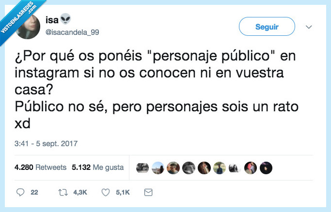 personaje público,instagram,publico