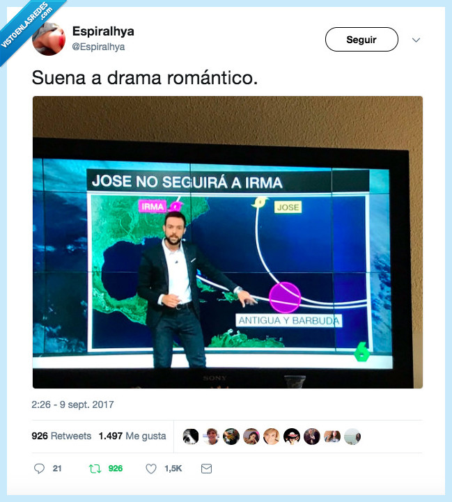 culebrón,huracán,irma