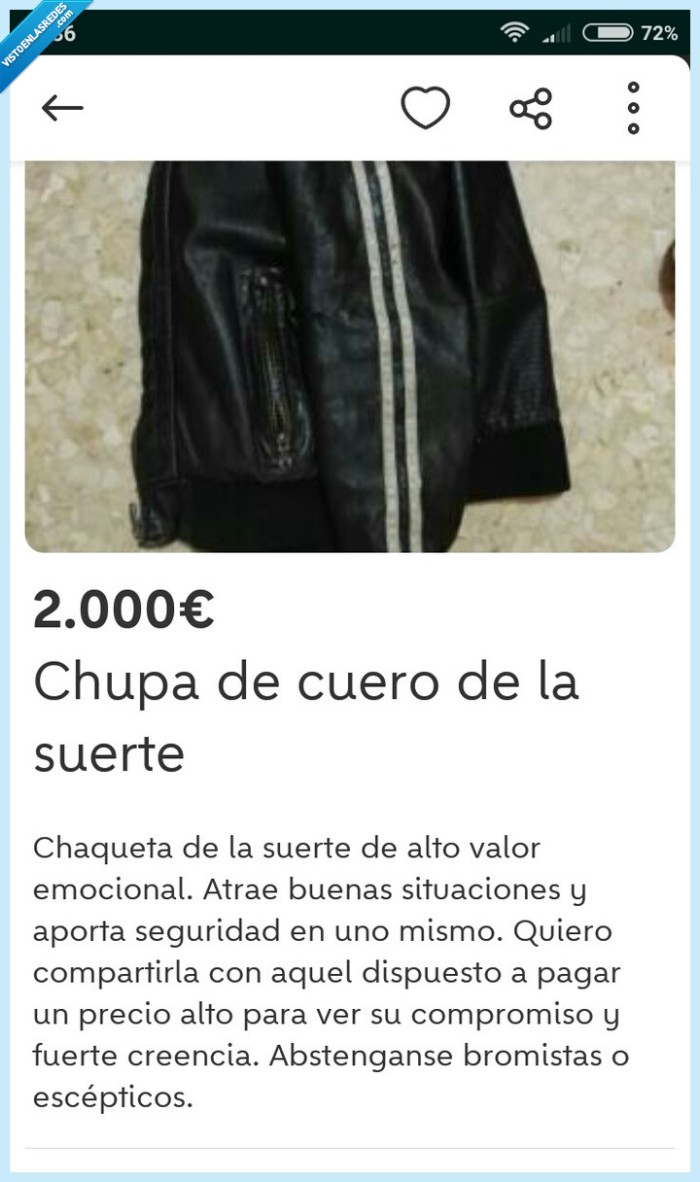 wallapop,chaqueta,colar
