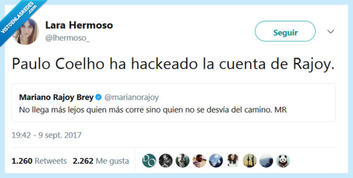 paulo cohelo,hackear,rajoy