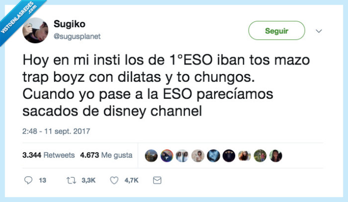 insti,vuelta al cole,dilatacion