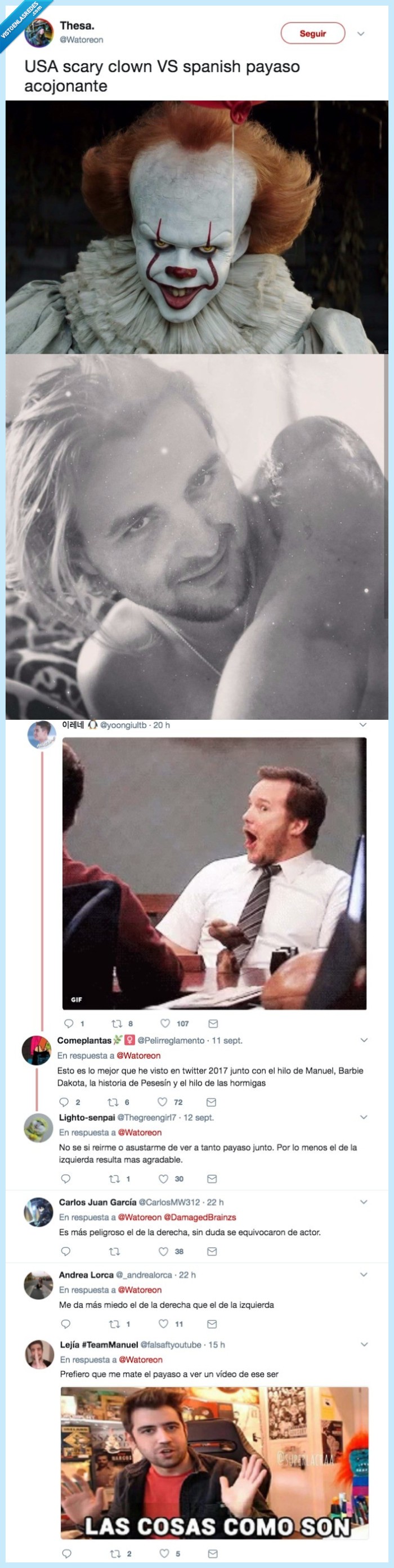 payaso,dalas,usa vs spain