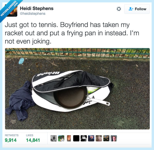 tennis,novio,broma,prank