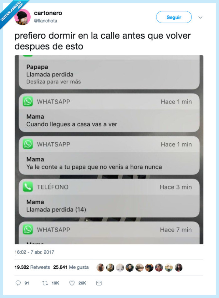 madre,flanchota,miedo