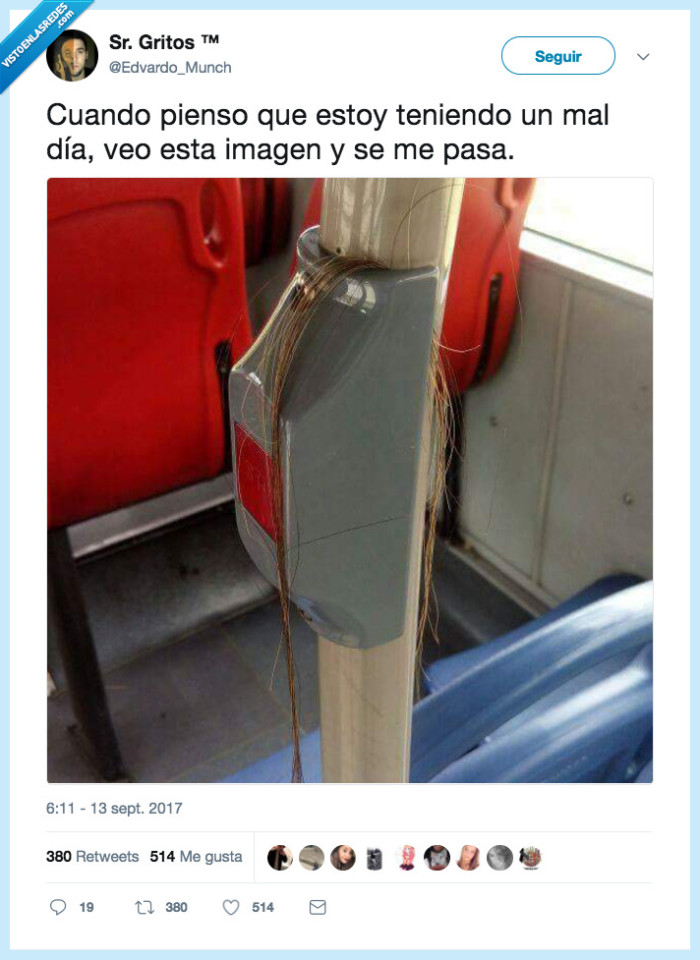 autobús,pelo,dolor