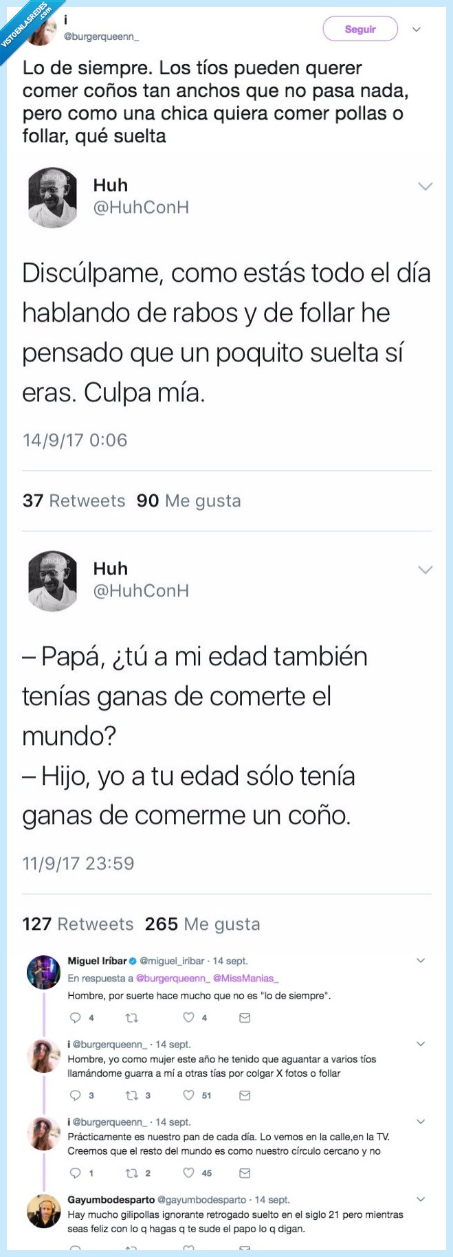 y quien diga que no miente,discriminación,chica