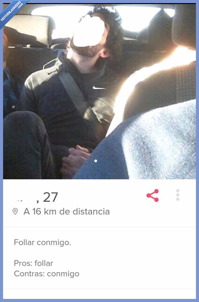 perfil,tinder,sincero