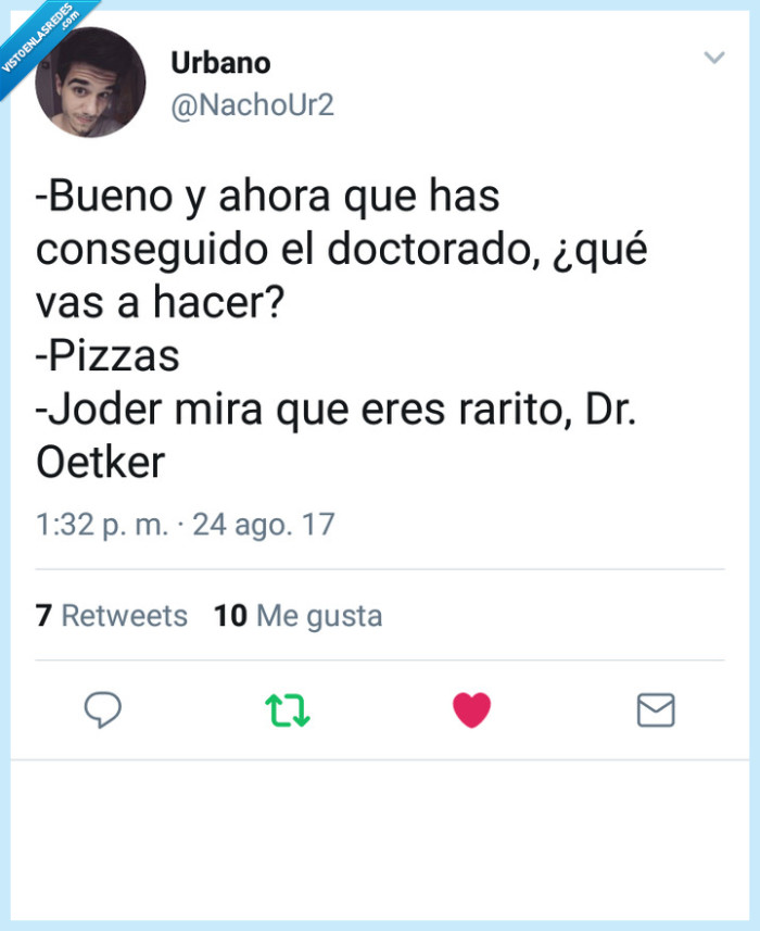 Pizzas,doctor
