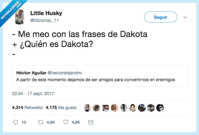 dakota,frases,merecedor,amistad
